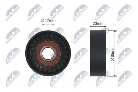 ROLKA NAPINACZA PASKA WIELOROWKOWEGO NTY RNKFR039