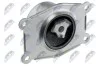 ПОДУШКА ДВИГУНА | OPEL ASTRA H 1.7CDTI,1.9CDTI 04-10, ZAFIRA B 2.2,1.7CDTI,1.9CDTI 05-, MERIVA 1.4,1.7CDTI 10- /ЛІВ/ ZPSPL029