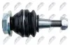 ШАРОВА ОПОРА ПІДВІСКИ | BMW 5 F07LCI, 5 F07, 5 F10LCI, 5 F10, 5 F11LCI, 5 F11, 6 F06, 6 F12, 6 F13, 7 F01LCI, 7 F01, 7 F02LCI, 7 F02 2010- NTY ZSDBM010 (фото 3)