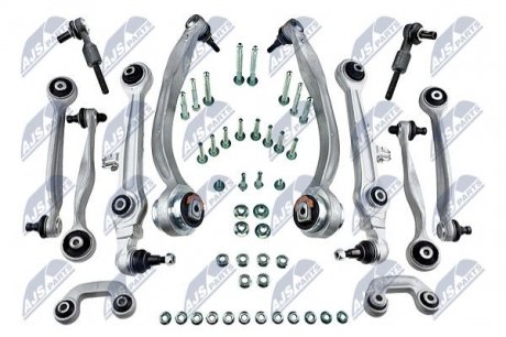 ВАЖЕЛЬ ПІДВІСКИ | VW PASSAT 00-05, AUDI A6 00-06 /ПОЛНЫЙ КОМПЛЕКТ УСИЛЕННЫЙ ПЕРЕД ПОДВЕСКИ/ NTY ZWDVW000A