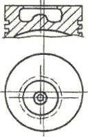 Поршень NURAL 87-103900-30