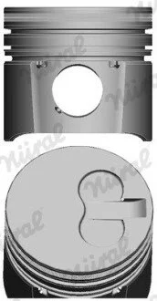 Поршень (83мм) Citroen, Fiat, Peugeot, Suzuki - D8B,D8C,DHV,DHW,DHX,DHY NURAL 87-105500-00