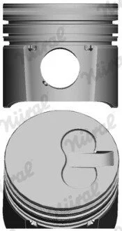 Поршень двигателя PKW PSA 83,50 NURAL 87-105507-00