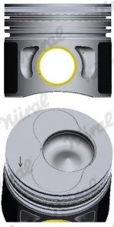 Поршень 79.51mm STD VW Caddy/Passat/Touran 1.9 TDI 01- 3-4 цил. NURAL 87-114900-66