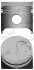 Поршень Jumper/Ducato/Partner 1.9D 94- (83mm) NURAL 87-152000-10