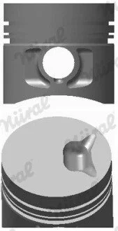 Поршень NURAL 8717670000