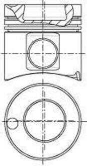 Поршень NURAL 87-179300-80