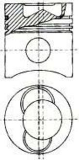 Поршень STD NURAL 87-285900-05