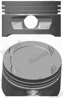 Поршень NURAL 87-307807-10