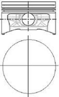Поршень NURAL 87-333300-00