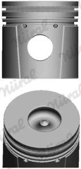 Поршень c кольцами и палцем 90,47 +0,20mm NURAL 8752180720