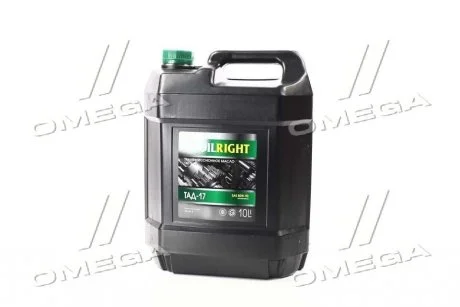 Олива трансміс. ТАД-17 ТМ-5-18 80W-90 GL-5 (Каністр 10л) OIL RIGHT 2544