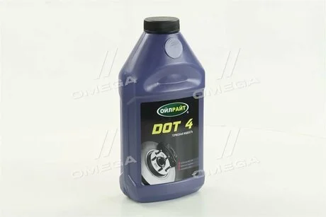 Рідина гальм. DOT4 (Каністр 390г) OIL RIGHT 2646