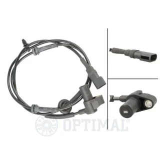 Датчик, кількість обертів колеса Optimal 06S251 (фото 1)