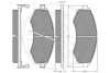 Гальмівні колодки, дискове гальмо (набір) Optimal 10237 (фото 3)