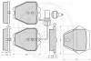 Гальмівні колодки, дискове гальмо (набір) Optimal 12158 (фото 3)