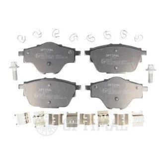 Колодки гальмівні (задні) Citroen C4/Peugeot 308 13-/3008/5008 16-/508 18- (Bosch) Q+ Optimal 12719 (фото 1)