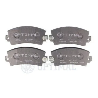 Фото 1 - гальмівні колодки, дискове гальмо (набір) Optimal 8110VA Гальмівні колодки, дискове гальмо (набір) Optimal 8110VA (фото 1)