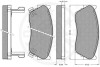 Гальмівні колодки, дискове гальмо (набір) Optimal 9725 (фото 3)