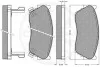Гальмівні колодки, дискове гальмо (набір) Optimal 9725 (фото 3)