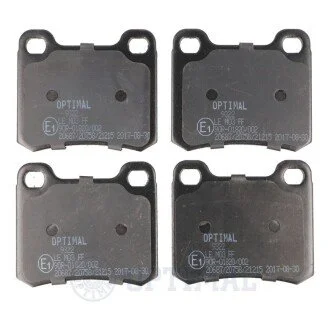 Колодки гальмівні (задні) MB 190 (W201) 82-93 (ATE) Optimal BP09322