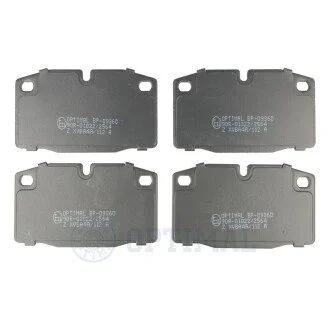 KLOCKI HAMULCOWE OPEL ASCONA B (81_, 86_, 87_, 88_), ASCONA C (J82), ASCONA C HATC 75-05 PRZOD SZT Optimal BP09360