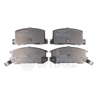 KLOCKI HAMULCOWE TOYOTA MR 2 I (AW1), MR 2 II (SW2), MR 2 III (ZZW3) 84-07 TYL SZT Optimal BP09414