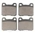 Колодки тормозные (задние) MB C-class (W202/S202)/E-class (W124/S124/C124) 93-00/MB 100 (W201) 85-93 Optimal BP09423 (фото 2)