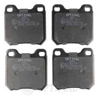 Гальмівні колодки дискові Optimal BP09480