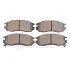 KLOCKI HAMULCOWE CHRYSLER SEBRING (JR). HYUNDAI SANTAMO. MITSUBISHI COLT MK III (C 87-07 PRZOD SZT Optimal BP09684 (фото 2)