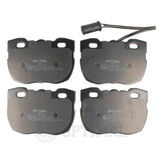 Колодки гальмівні (передні) Land Rover Discovery/Range Rover 88-98 (+ датчик) Optimal BP09695