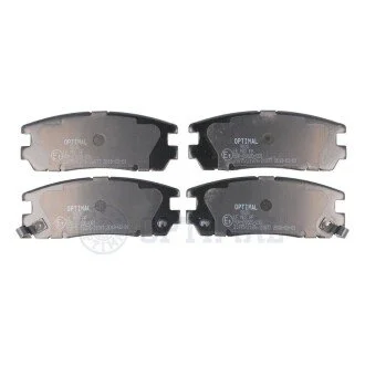 Гальмівні колодки дискові Optimal BP09828