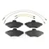 KLOCKI HAMULCOWE CITROËN XANTIA (X1, X2), XANTIA ESTATE (X1, X2) 93-03 PRZOD SZT OPTIMAL BP09856