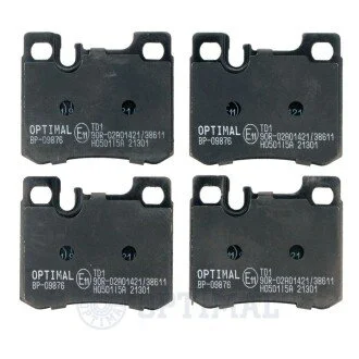 Гальмівні колодки дискові Optimal BP09876