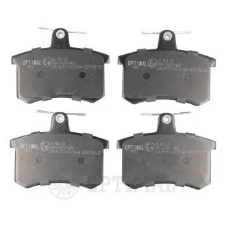 Гальмівні колодки дискові Optimal BP09907