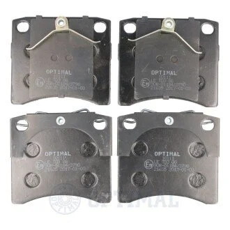 KLOCKI HAMULCOWE VW TRANSPORTER / CARAVELLE MK IV BUS (70B, 70C, 7DB, 7DK, 70J,, TRANSPORTER 90-03 PRZOD SZT Optimal BP10111