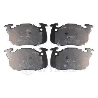 KLOCKI HAMULCOWE CITROËN SAXO (S0, S1) PEUGEOT 106 (1A, 1C), 106 MK II (1A_, 1C_), 106 VA 91-04 PRZOD SZT Optimal BP10134