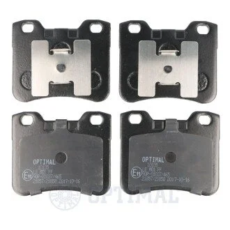 KLOCKI HAMULCOWE CITROËN AX (ZA-_), SAXO (S0, S1) PEUGEOT 106 (1A, 1C), 106 MK II (1A_, 1 91-04 PRZOD SZT Optimal BP10135