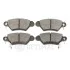 Колодки тормозные (задние) Opel Astra G 98-05/Chevrolet Corsa 94-02 Optimal BP10290 (фото 2)