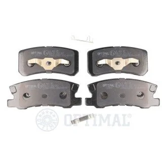 Колодки тормозные (задние) Citroen C4/Peugeot 4008 12-/Dodge/Jeep/Mitsubishi Outlander 06-/Pajero 91 Optimal BP10537