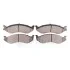 KLOCKI HAMULCOWE JEEP CHEROKEE (XJ), COMANCHE (MJ), GRAND CHEROKEE (ZJ, ZG), WRANGLER (Y 84-07 PRZOD SZT Optimal BP12020 (фото 2)