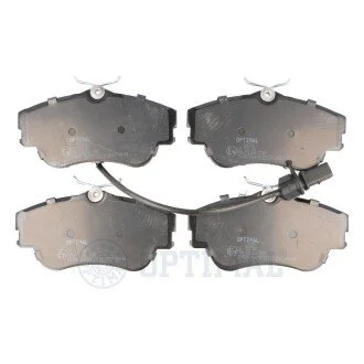 Колодки гальмівні (передні) VW T4 1.9-2.5TDI (Lucas) (з датчиком) Optimal BP12023