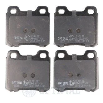 Колодки гальмівні (задні) Opel Astra F 91-01/Kadett E 86-91/Vectra A 88-95 Optimal BP12059