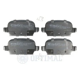 KLOCKI HAMULCOWE OPEL CORSA C (X01), CORSA C BOX (X01), TIGRA TWINTOP (X04). VAUXHALL CORSA 00-12 TYL SZT Optimal BP12094