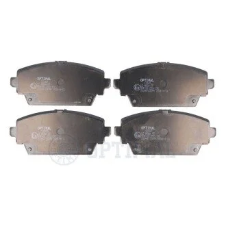KLOCKI HAMULCOWE NISSAN ALMERA TINO (V10), PRIMERA (P12), PRIMERA ESTATE (WP12), PRIMERA HAT 98-01 PRZOD SZT Optimal BP12165