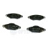 KLOCKI HAMULCOWE TOYOTA YARIS VERSO / FUN CARGO (P2), YARIS/VITZ (P1) 99-04 PRZOD SZT Optimal BP12170 (фото 1)