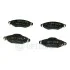 KLOCKI HAMULCOWE TOYOTA YARIS VERSO / FUN CARGO (P2), YARIS/VITZ (P1) 99-04 PRZOD SZT Optimal BP12170 (фото 1)