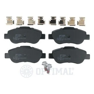 Колодки гальмівні (передні) Fiat Panda 03-/500 07-/Palio 03-12 Optimal BP12226
