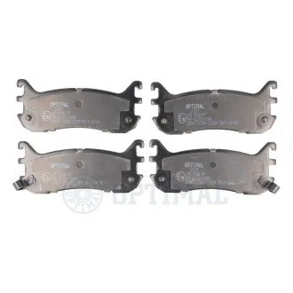 KLOCKI HAMULCOWE MAZDA 323 F MK V (BA), MX-5   (NA), MX-5 MK II (NB) 90-05 TYL SZT Optimal BP12327 (фото 1)