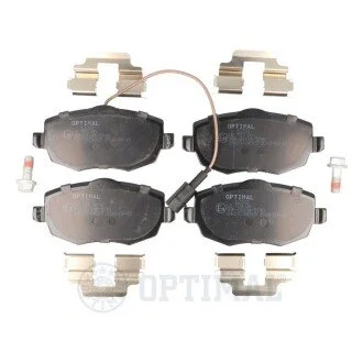 KLOCKI HAMULCOWE LANCIA YPSILON (843) 03-11 PRZOD SZT Optimal BP12333 (фото 1)